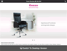 Tablet Screenshot of gozzodirection.com
